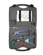 STAUBLI kit de herramienta (maletín, crimpadora y pela cable para calibre 8, 10 y 12)